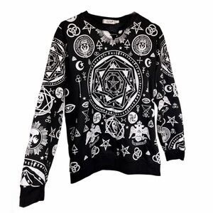 OCCULT Witchy Crew Neck pullover